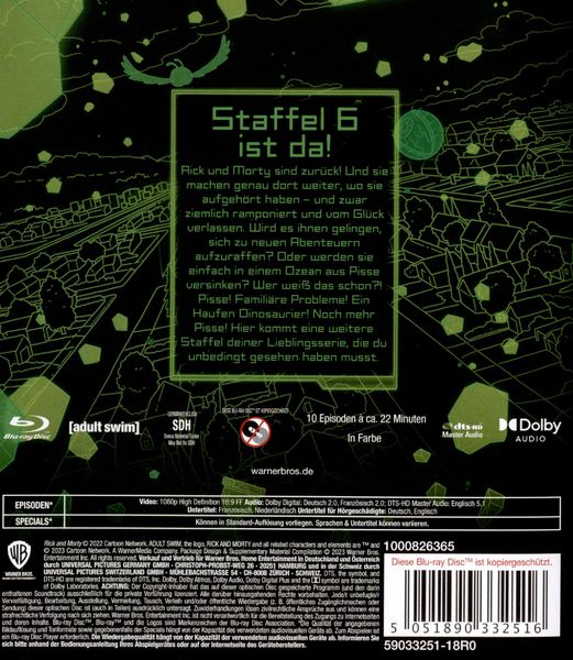 Rick & Morty - Staffel 6