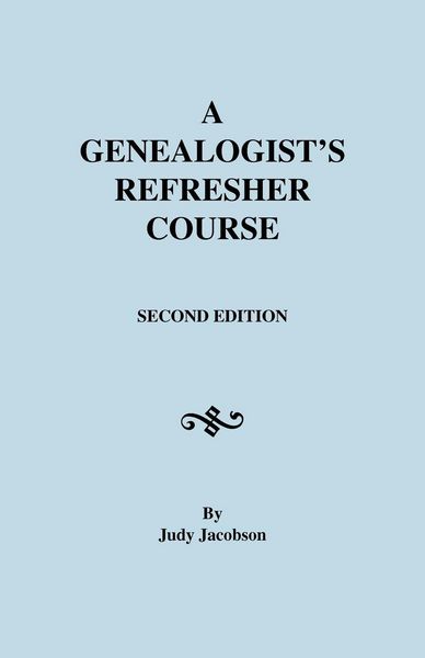 Produktbild: Genealogist's Refresher Course