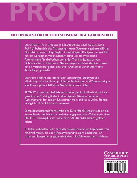 Produktbild: PROMPT Kurs-Handbuch