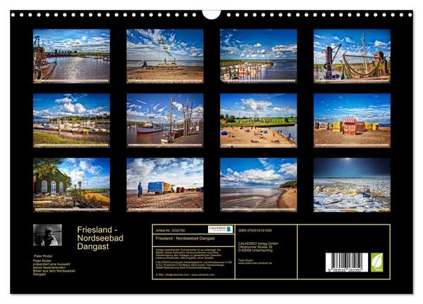 Produktbild: Friesland - Nordseebad Dangast (Wandkalender 2026 DIN A3 quer), CALVENDO Monatskalender