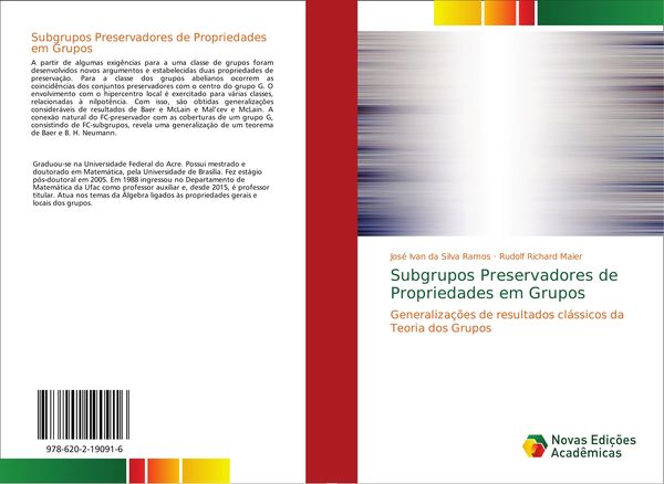 Produktbild: Subgrupos Preservadores de Propriedades em Grupos