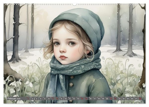 Produktbild: Liebste Kinder (Wandkalender 2026 DIN A2 quer), CALVENDO Monatskalender