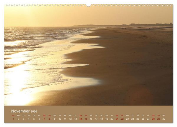 Produktbild: Norderney - Meine Trauminsel (hochwertiger Premium Wandkalender 2026 DIN A2 quer), Kunstdruck in Hochglanz