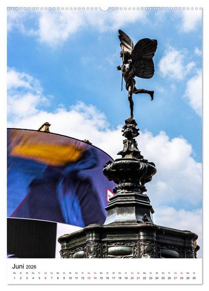 Produktbild: London, mal anders (Wandkalender 2026 DIN A2 hoch), CALVENDO Monatskalender