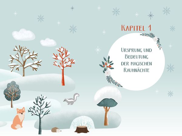 Produktbild: Mit Kindern die geheimnisvollen Rauhn&auml;chte erleben