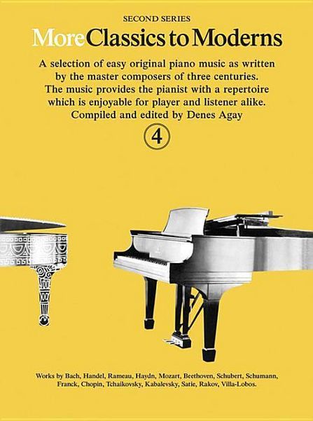 Produktbild: More Classics to Moderns - Second Series, Book 4