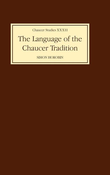 Produktbild: The Language of the Chaucer Tradition