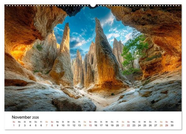 Produktbild: Neuseeland - Land der tausend Horizonte (Wandkalender 2026 DIN A2 quer), CALVENDO Monatskalender