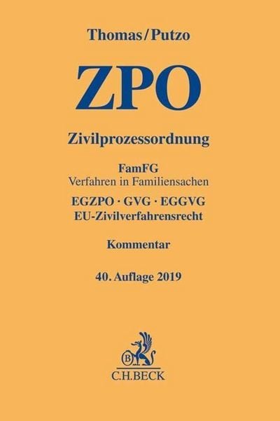 Produktbild: Zivilprozessordnung
