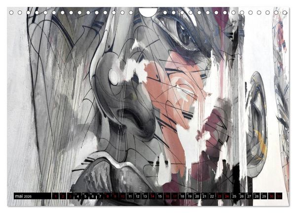 Produktbild: L'art des murs (Calendrier mural 2026 DIN A4 vertical), CALVENDO calendrier mensuel