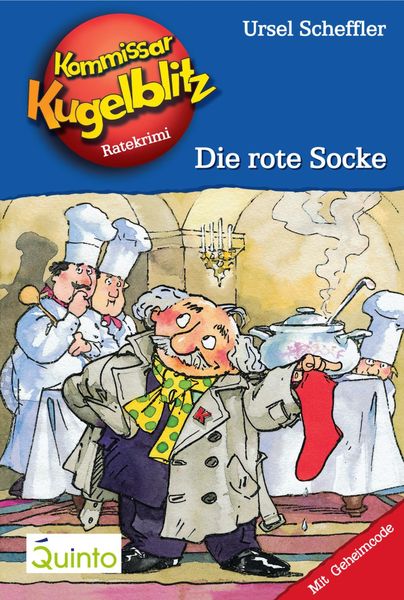 Produktbild: Kommissar Kugelblitz 01. Die rote Socke