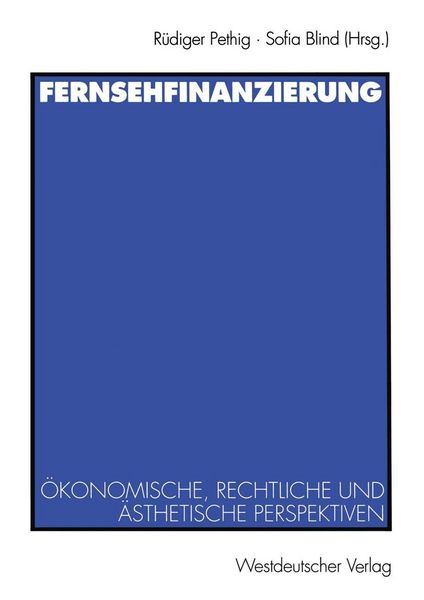 Produktbild: Fernsehfinanzierung