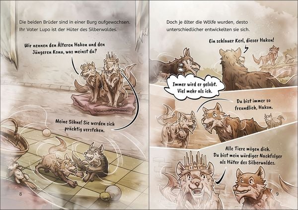 Produktbild: Lesel&ouml;wen 3. Klasse - Das Duell der W&ouml;lfe