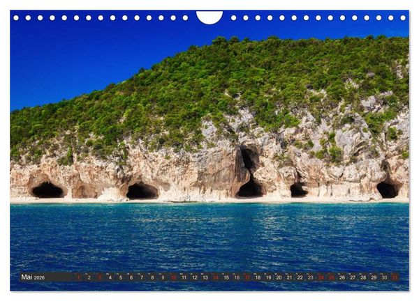 Produktbild: Sardinien - Traumstr&auml;nde am Mittelmeer (Wandkalender 2026 DIN A4 quer), CALVENDO Monatskalender