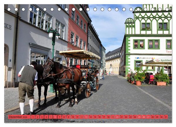 Produktbild: Weimar - Dichterstadt (Tischkalender 2026 DIN A5 quer), CALVENDO Monatskalender