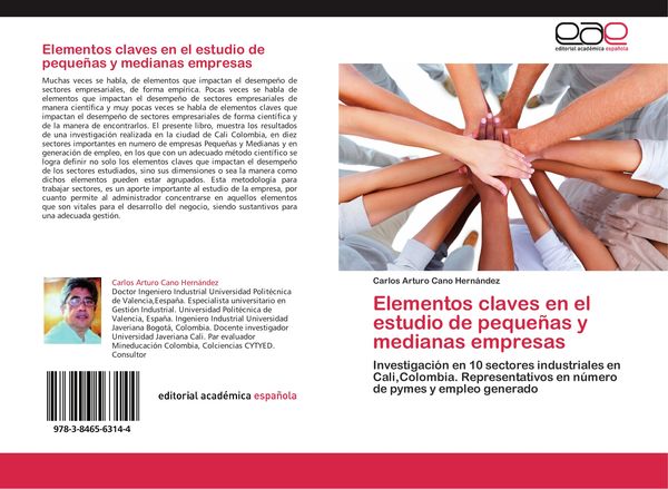 Produktbild: Elementos claves en el estudio de peque&ntilde;as y medianas empresas