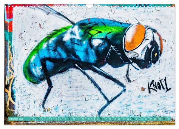 Produktbild: Street art Amsterdam Michael Jaster (Wandkalender 2026 DIN A3 quer), CALVENDO Monatskalender