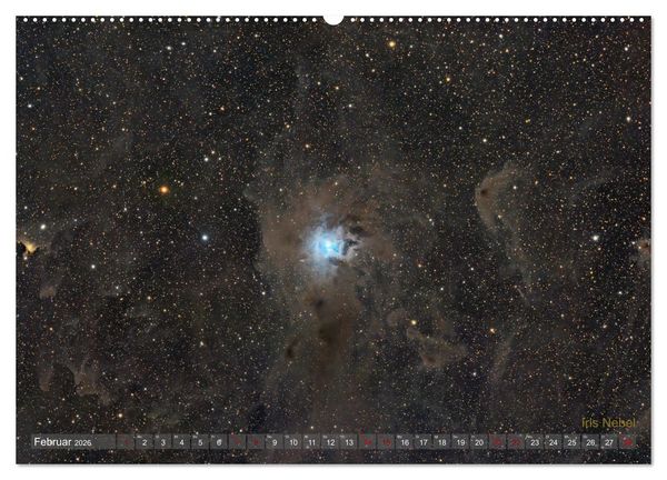 Produktbild: Deep Sky Kalender (hochwertiger Premium Wandkalender 2026 DIN A2 quer), Kunstdruck in Hochglanz