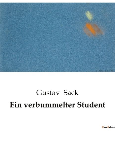Produktbild: Ein verbummelter Student