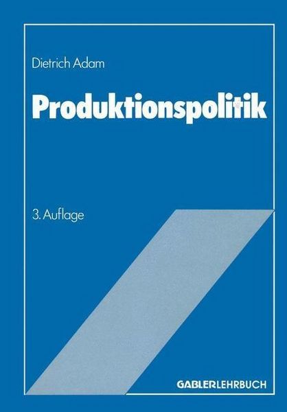 Produktbild: Produktionspolitik