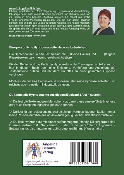 Produktbild: Hypnosetexte zum Vorlesen und selber Zusammenstellen