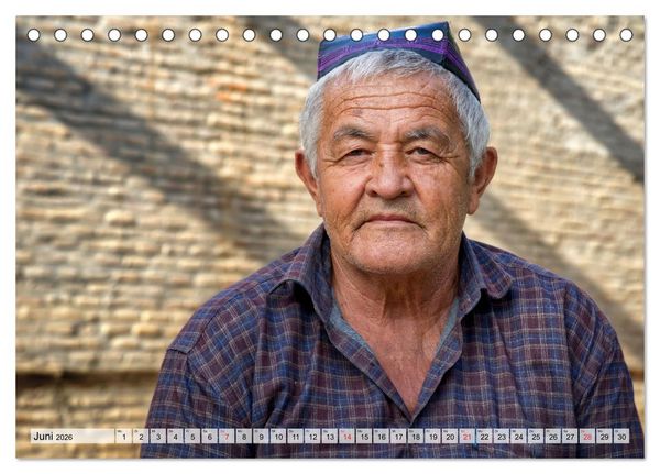 Produktbild: Menschen in Usbekistan (Tischkalender 2026 DIN A5 quer), CALVENDO Monatskalender
