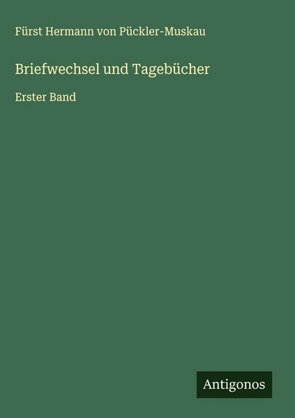 Produktbild: Briefwechsel und Tageb&uuml;cher