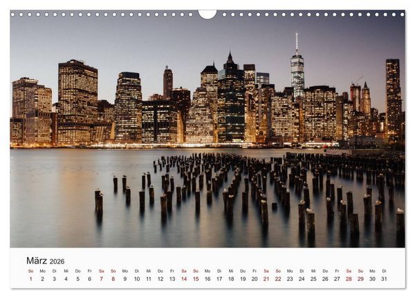 Produktbild: Traumstadt New York (Wandkalender 2026 DIN A3 quer), CALVENDO Monatskalender