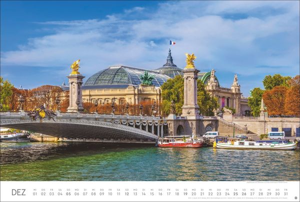 Produktbild: Paris Edition Kalender 2027
