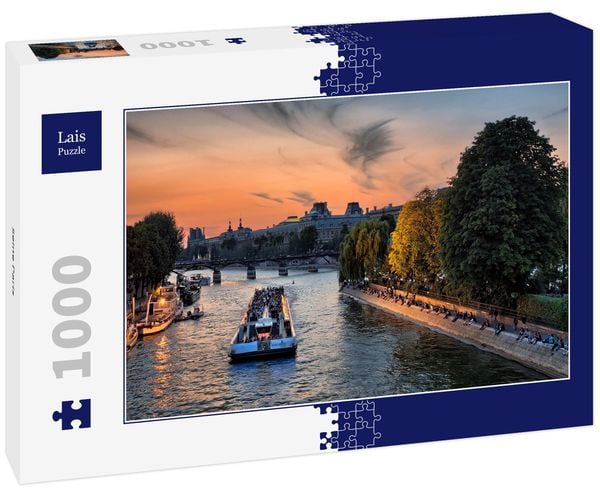 Produktbild: Lais Puzzle Seine Paris 1000 Teile