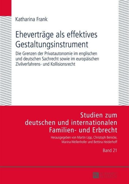 Produktbild: Ehevertr&auml;ge als effektives Gestaltungsinstrument