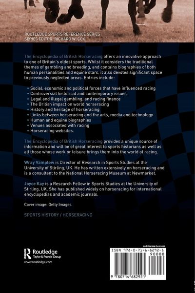 Produktbild: Encyclopedia of British Horse Racing