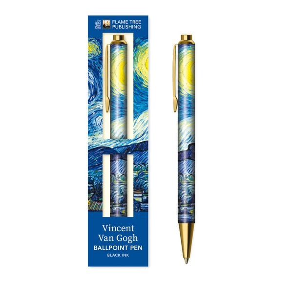 Produktbild: Premium Kugelschreiber: Vincent van Gogh, Sternennacht