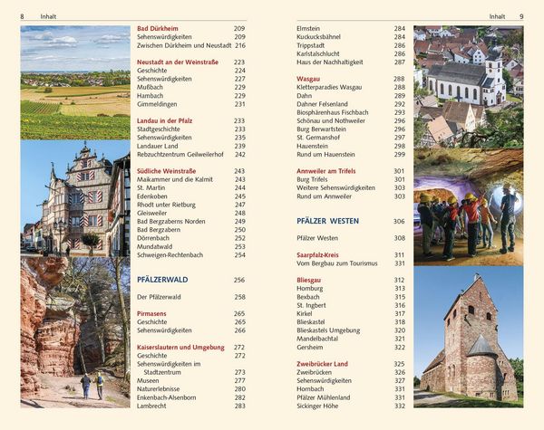 Produktbild: TRESCHER Reisef&uuml;hrer Pfalz