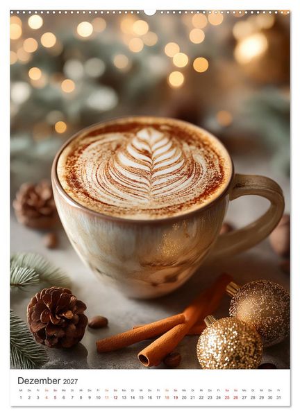 Produktbild: Zeit f&uuml;r Kaffee (hochwertiger Premium Wandkalender 2027 DIN A2 hoch), Kunstdruck in Hochglanz