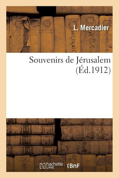 Produktbild: Souvenirs de J&eacute;rusalem