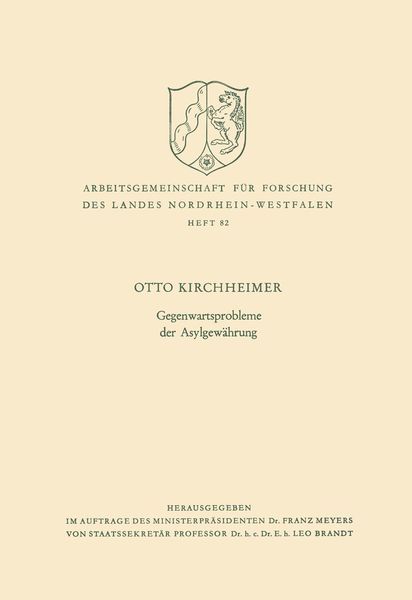 Produktbild: Gegenwartsprobleme der Asylgew&auml;hrung
