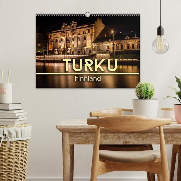 Produktbild: Turku / Finnland (Wandkalender 2026 DIN A3 quer), CALVENDO Monatskalender