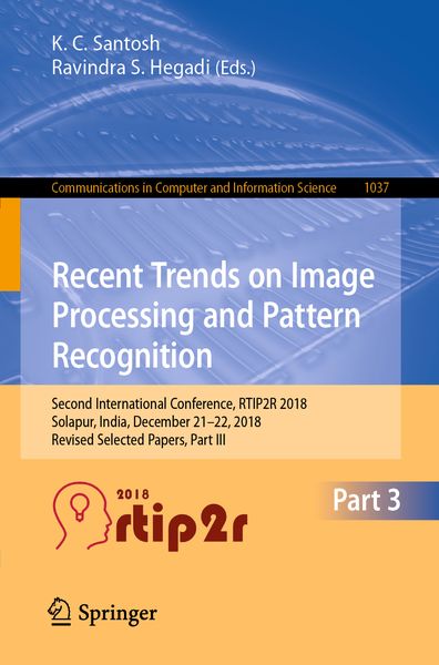 Produktbild: Recent Trends in Image Processing and Pattern Recognition
