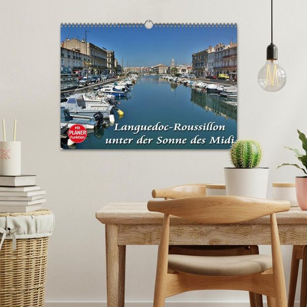 Produktbild: Languedoc-Roussillon - unter der Sonne des Midi (Wandkalender 2026 DIN A3 quer), CALVENDO Monatskalender