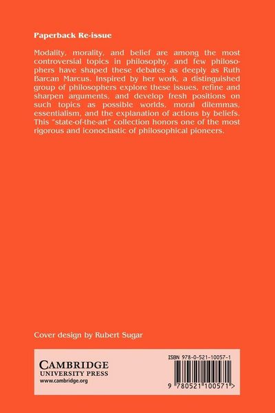 Produktbild: Modality, Morality and Belief