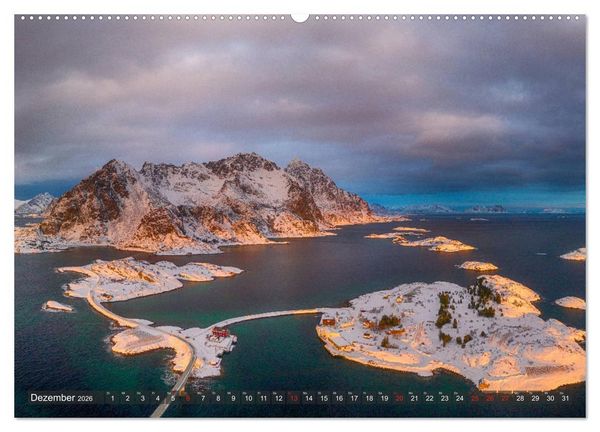 Produktbild: Die Farben Skandinaviens (Wandkalender 2026 DIN A2 quer), CALVENDO Monatskalender