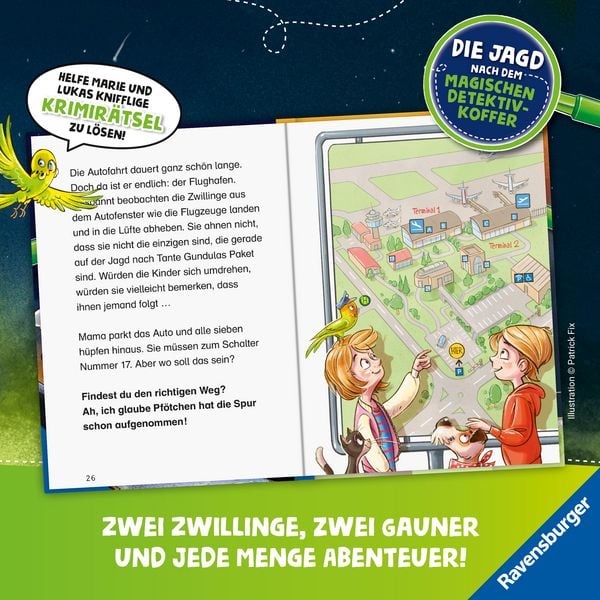 Produktbild: Die Jagd nach dem magischen Detektivkoffer, Band 1 - Die Jagd beginnt!
