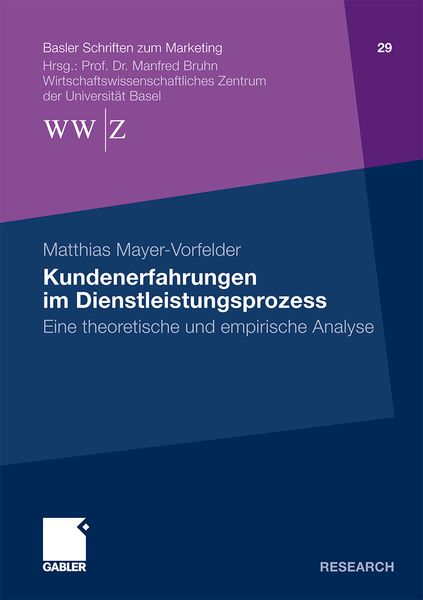 Produktbild: Kundenerfahrungen im Dienstleistungsprozess