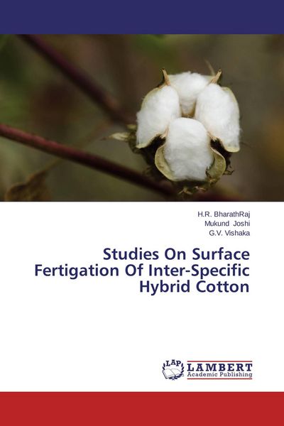 Produktbild: Studies On Surface Fertigation Of Inter-Specific Hybrid Cotton