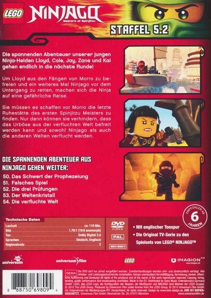 Produktbild: LEGO Ninjago - Staffel 5.2