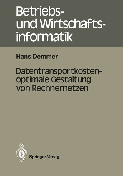 Produktbild: Datentransportkostenoptimale Gestaltung von Rechnernetzen