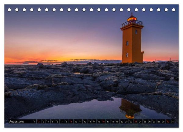 Produktbild: Faszination Licht am Polarkreis (Tischkalender 2026 DIN A5 quer), CALVENDO Monatskalender