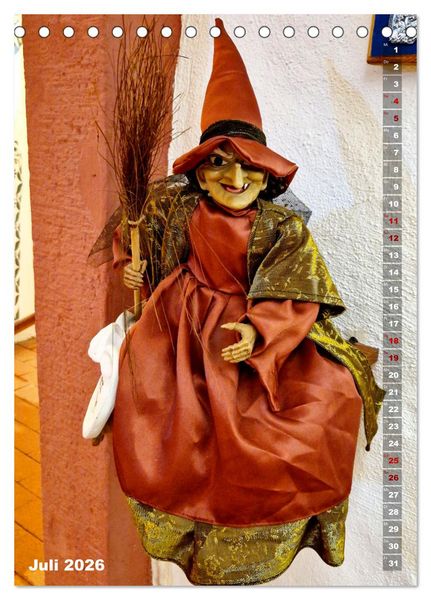 Produktbild: Leben, lachen, Narren (Tischkalender 2026 DIN A5 hoch), CALVENDO Monatskalender