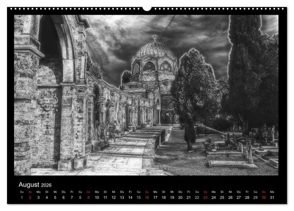Produktbild: Mystische Orte 2026 (Wandkalender 2026 DIN A2 quer), CALVENDO Monatskalender